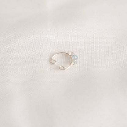 Aquamarine Ear Cuff